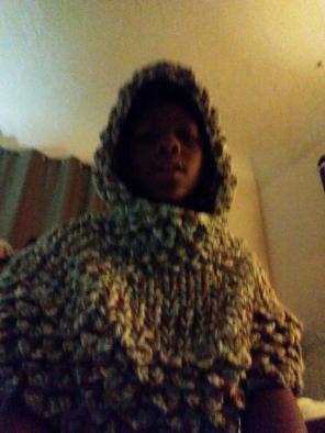 Crocodile capelet