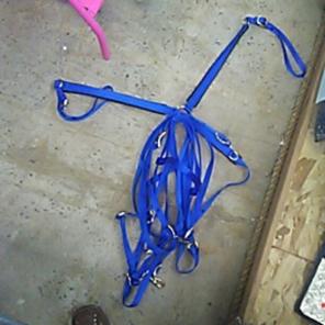 Nylon horsebridleset(other colors avail)