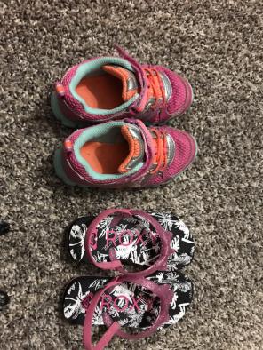Toddler Girl Size 8 Shoes
