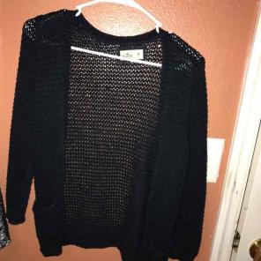 Hollister button cardigan