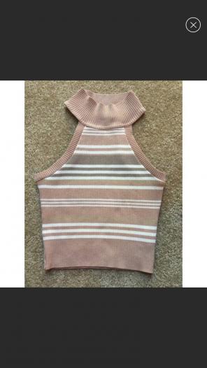 Turtle Neck Crop Top