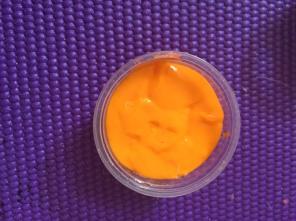 Orange Juice Slime Crunchy Foam Ball 8oz