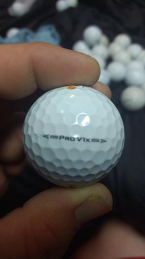Titleist pro v1x and pro v 1 golf balls