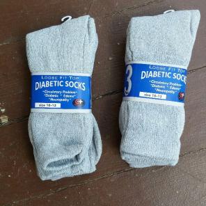 6 pairs Men's gray socks
