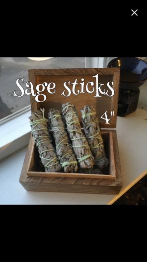 4 Sage Sticks