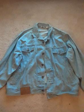 Mickey mouse jean jacket