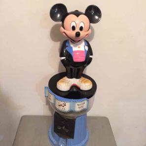 Vintage Mickey Mouse Gumball Machine