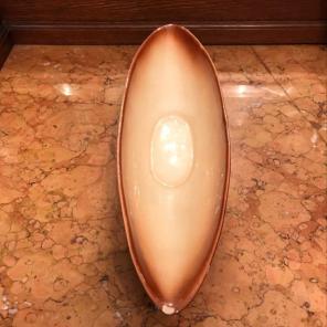 California Pottery MCM Flower Boat