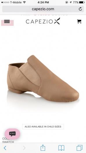 Capezio Jazz/Lyrical Shoes