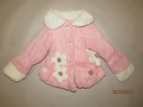 Meiling fashion pink coat 18-24 months