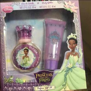 The princess and the frog perfume set