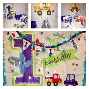 Boys 1st Bday Decorations