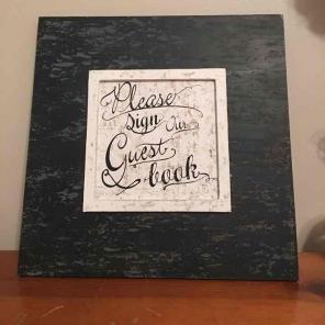 Wedding sign