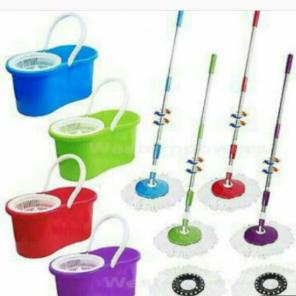 2 Magic Mop Purple and Blue
