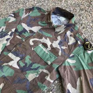 Vintage US Military camo jacket Med