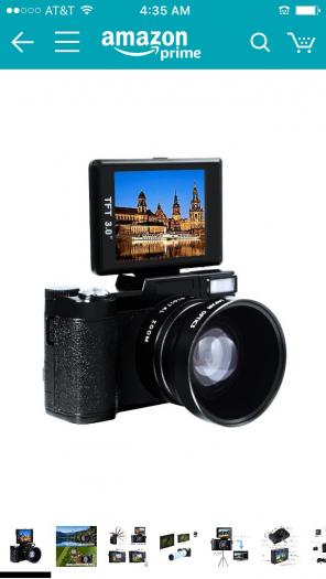 Digital Camera/Video Camcorder 1080P FHD