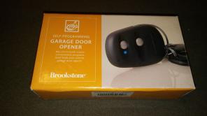 Brookstone self programming garage door