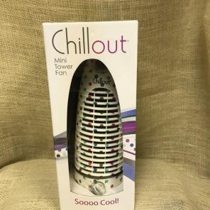 Chillout Mini Tower Fan Polka Dot