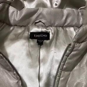 Silver White Coat By Bebe