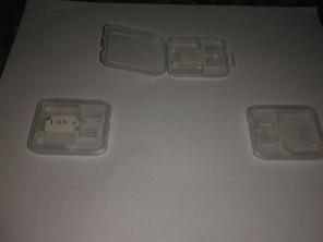 3 Sd Card Holders