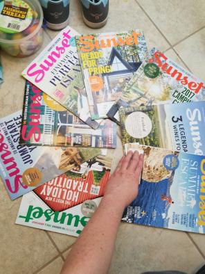 FS! 8 Sunset Magazines.. the newest!