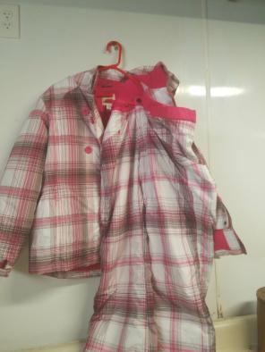 Girls snow suit