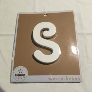 KidKraft Wooden Letter lowercase "s"