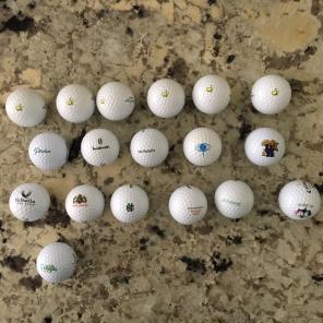 Collectable Golf Balls