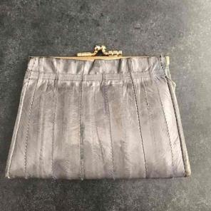 Vintage Eel Skin Coin Purse