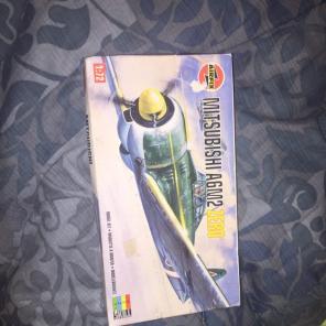 Vintage Mitsubishi A6M2 Airplane Kit!!
