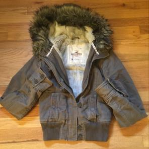 Hollister Fur Jacket