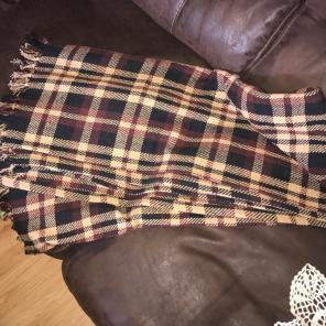 Plaid Throw Blanket