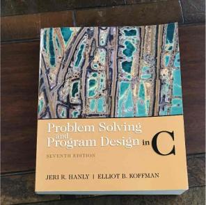Problem Solving and Program Design in C