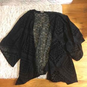 Hollister lace kimono