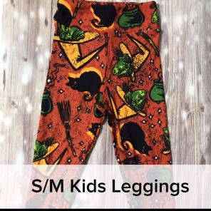Lularoe Halloween Leggings Kids S/M
