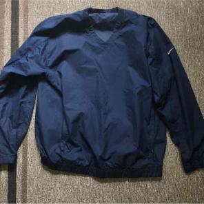 Nike windbreaker pullover (L) - Navy