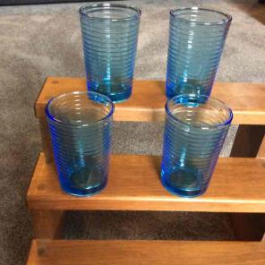 Vintage Blue Retro Glasses (4)