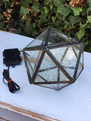 Glass Terrarium With Lights
