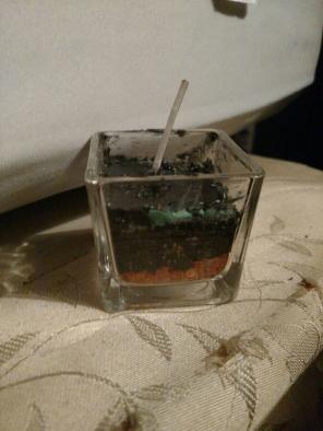 Pumpkin spice hand made candel