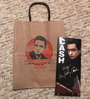 Johnny Cash Museum Bag/Pamphlet