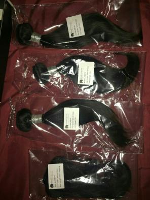Indian Virgin Hair Weave Silky Straight