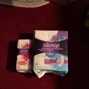 Always Pads Lot Of 217