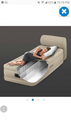 Twin sized air mattress