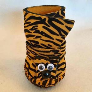 Pet Boot Tiger Custom Design