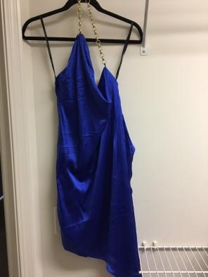 Marciano 100% Silk Blue Dress XS