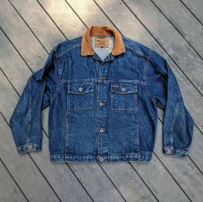 Mens Timberland Dark Wash Denim Jacket