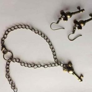 Mickey Bracelet/Earrings Set
