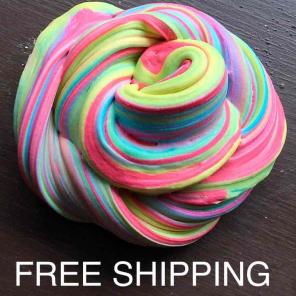 Super Swirl Butter Slime free shipping