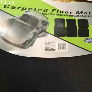 Deluxe Carpeted Floor Mats