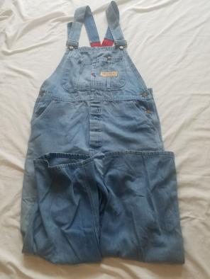 Vtg big mac overalls size 38x28